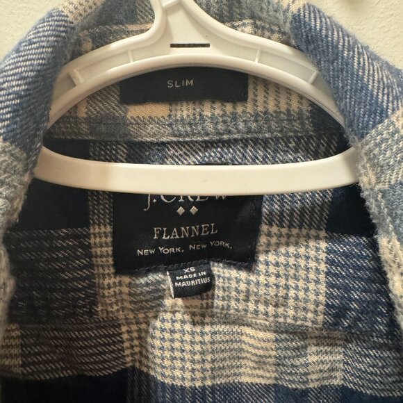 J Crew XS flannel and linen shirts x 6 - Picture 5 of 13